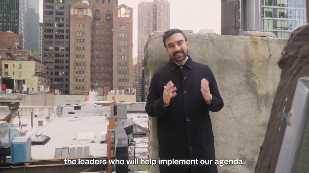 曼達尼主張增加可負擔住宅、政府介入怠於維修的房屋。(翻攝自FB@Donald Trump For President）